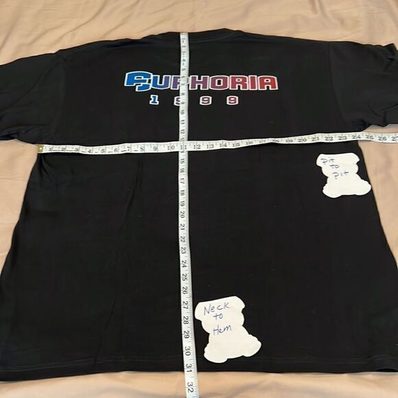 NWOT vintage Def Leppard 1999 Euphoria band shirt saw this selling for $250 - Picture 7 of 7